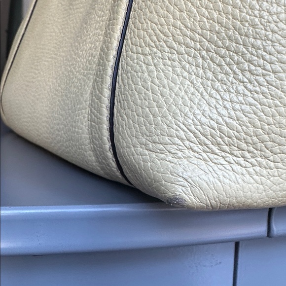 Kate Spade NY Oakwood Street Chandra Yellow Leather Tote Shoulder Bag - Picture 15 of 17